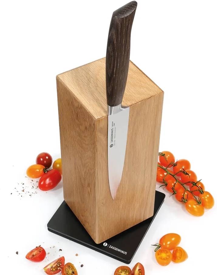 Zassenhaus Magnetický držák nožů s otočným mechanismem, dub