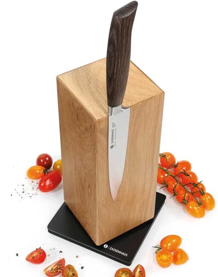 Zassenhaus Magnetický držák nožů s otočným mechanismem, dub