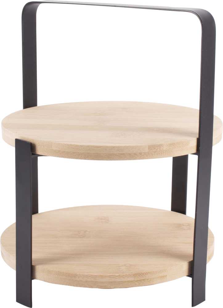 Gusta Servírovací stojan bambusový 21,5 x 26,5 cm