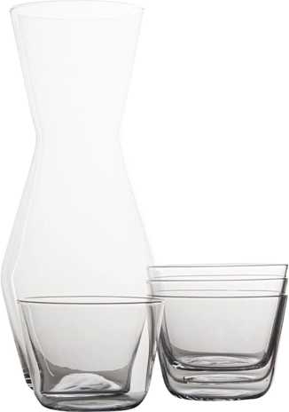 Gusta Karafa skleněná 800 ml a 4 kusy sklenic 200 ml