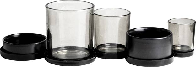 Gusta Servírovací sada 5 ks misky a skleničky