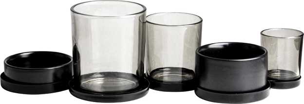 Gusta Servírovací sada 5 ks misky a skleničky