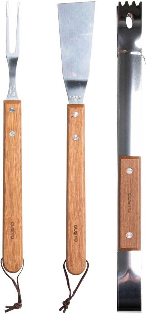 Gusta Sada 3 grilovacích náčiní v praktické tašce