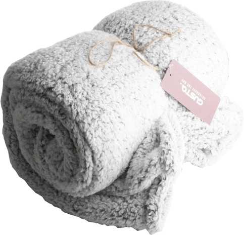 Gusta Pléd 150 x 200 cm mikroplyš šedý