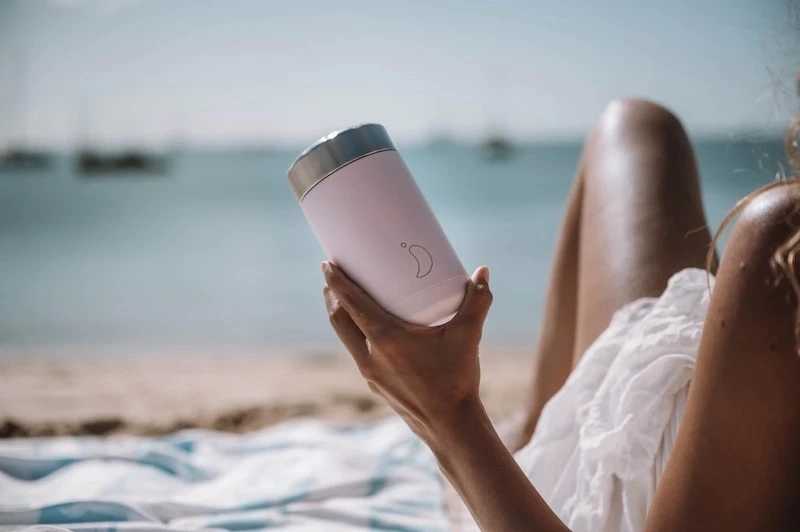 Chilly's Bottles Termobox na jídlo Chilly's Bottles Original 500ml, světle růžová