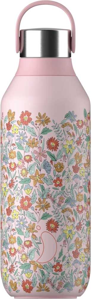 Chilly's Bottles Termoláhev Chilly's Bottles Liberty/Series 2, 500 ml, Summer Sprigs Blush Pink