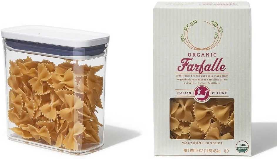 OXO Dóza na potraviny POP Good Grips, obdélník úzký, 1,1 l