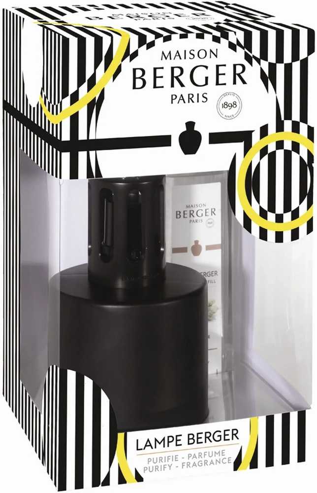 Maison Berger Paris Katalytická lampa Illusion, černá + náplň Divočina, 250 ml