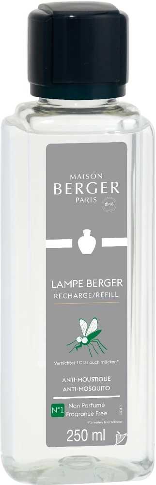 Maison Berger Paris Dárková sada: katalytická lampa Glacon, matná + neparfémovaná náplň Proti komárům, 250 ml