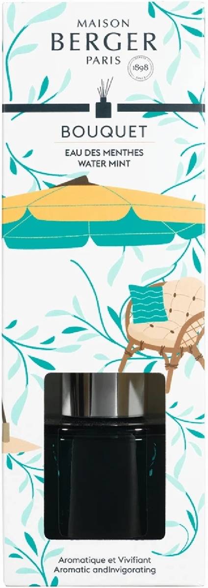 Maison Berger Paris Difuzér Mini Summer, zelený + náplň Voda z máty, 90 ml