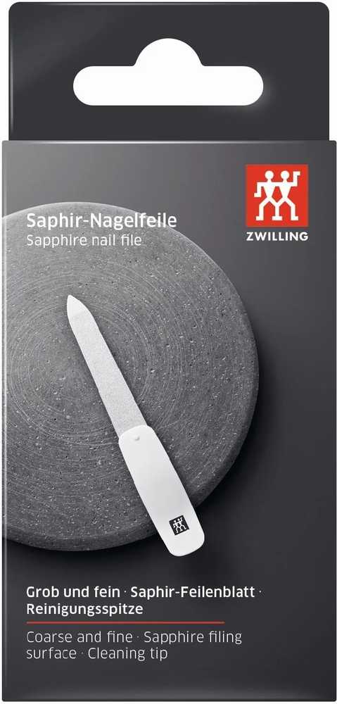 Zwilling Safírový pilník Classic Inox, bílý, 9 cm