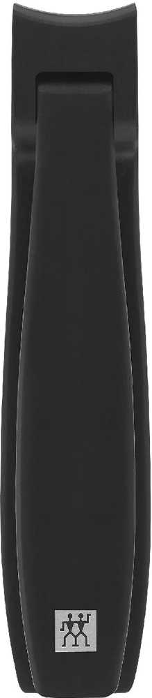 Zwilling Pánská manikúra Premium Black s nůžkami a štípátkem, čená kůže, 5 ks