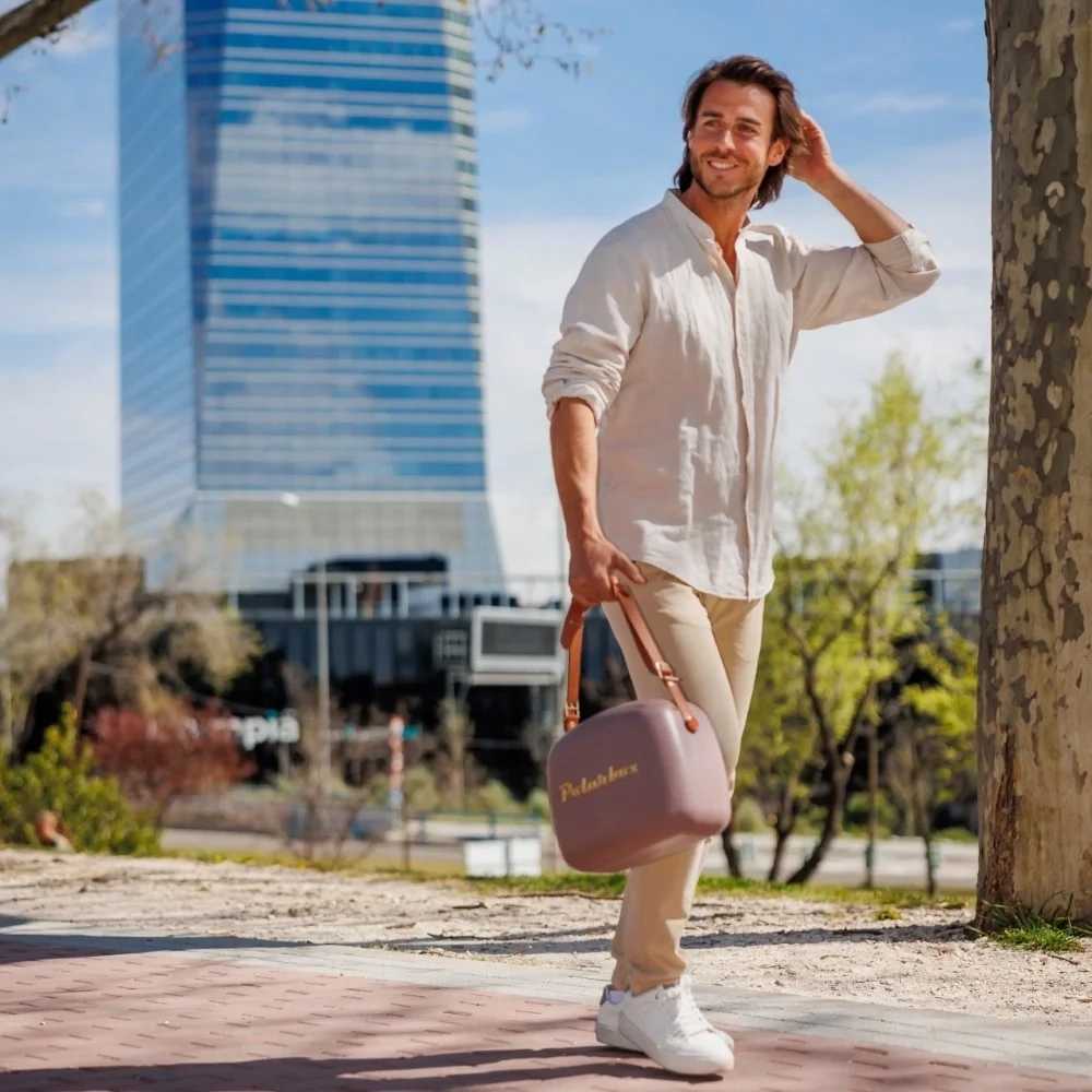 Polarbox Chladicí box Classic Urban style, 6 l, modrá bruma