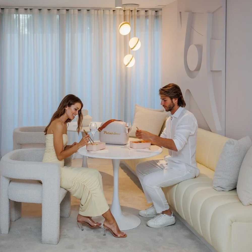 Polarbox Chladicí box Classic Urban style, 6 l, modrá bruma