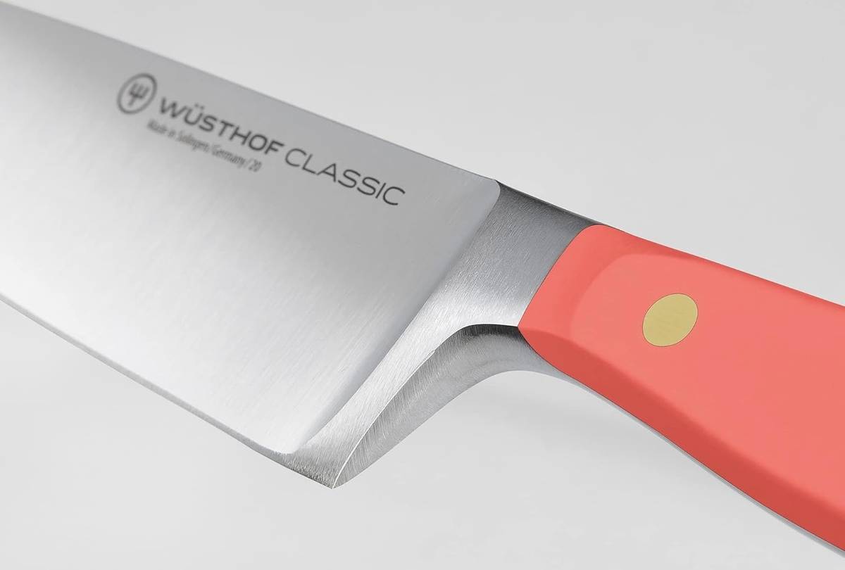Wüsthof Classic Colour Coral Peach Blok na nože se 7 noži, 8 ks