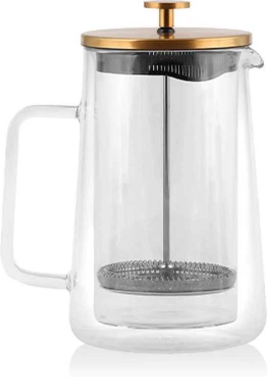 Kusmi Tea Dvoustěnná konvička na French Press Diva, 1 l