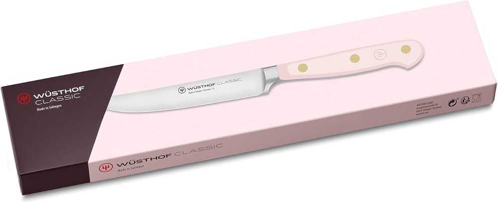 Wüsthof Classic Colour Pink Himalayan Salt Nůž na steak, 12 cm