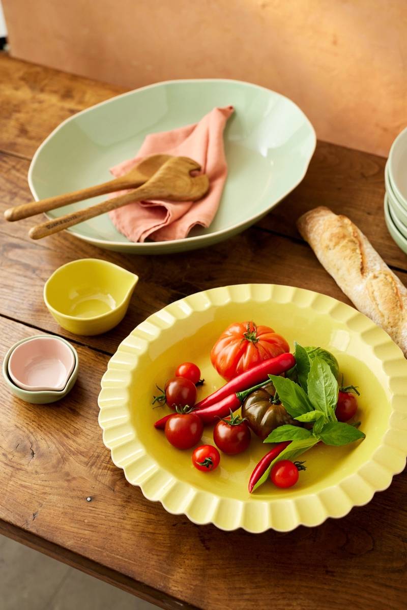 Jamie Oliver Kameninová servírovací mísa, žlutá, 34 cm