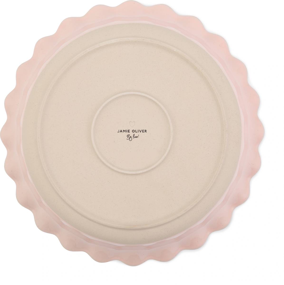 Jamie Oliver Kameninová forma na koláč, růžová, 28 cm