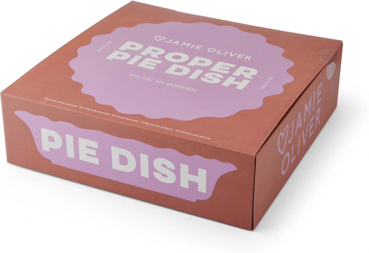 Jamie Oliver Kameninová forma na koláč, růžová, 28 cm