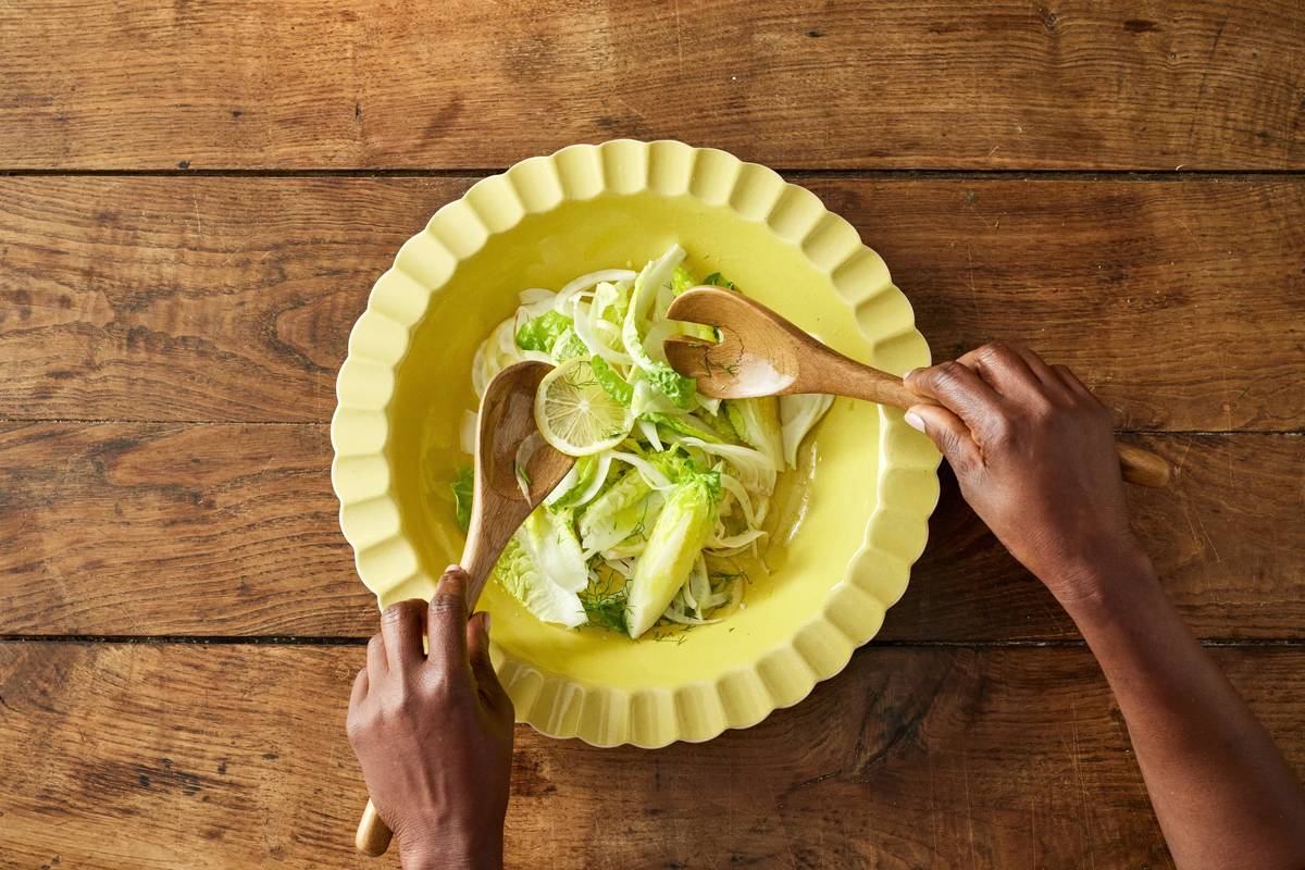 Jamie Oliver Sada salátových příborů z mangového dřeva, 2 ks