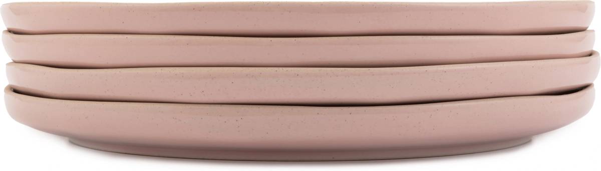 Jamie Oliver Sada kameninových talířů, růžová, 27 cm, 4 ks