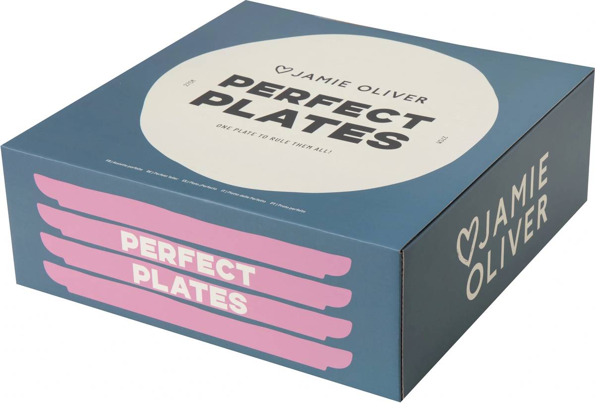 Jamie Oliver Sada kameninových talířů, růžová, 27 cm, 4 ks