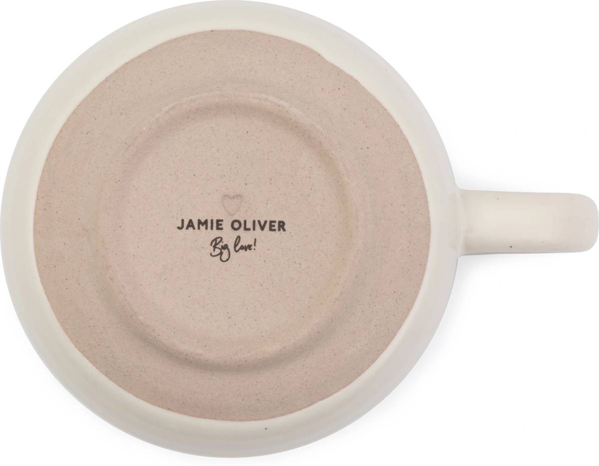 Jamie Oliver Kameninový hrnek, bílá, 375 ml