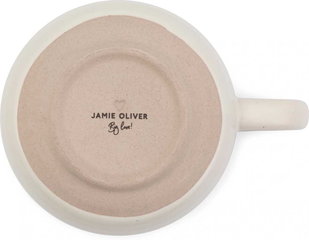 Jamie Oliver Kameninový hrnek, bílá, 375 ml