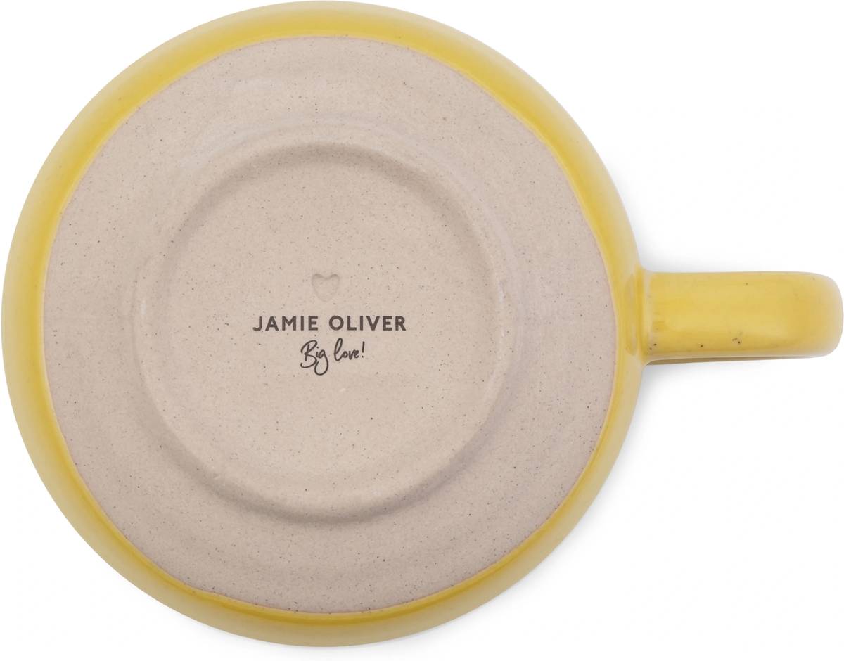 Jamie Oliver Kameninový hrnek, žlutá, 375 ml