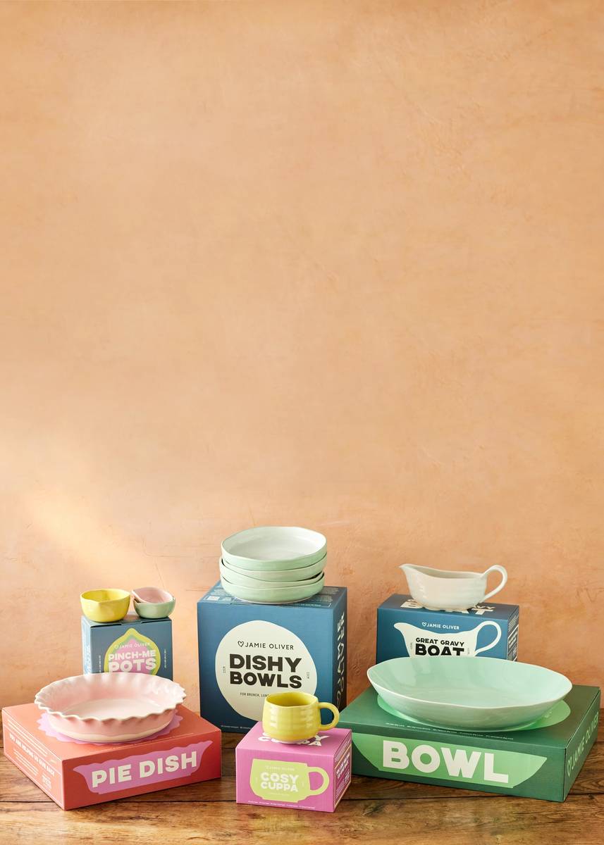 Jamie Oliver Kameninový hrnek, žlutá, 375 ml