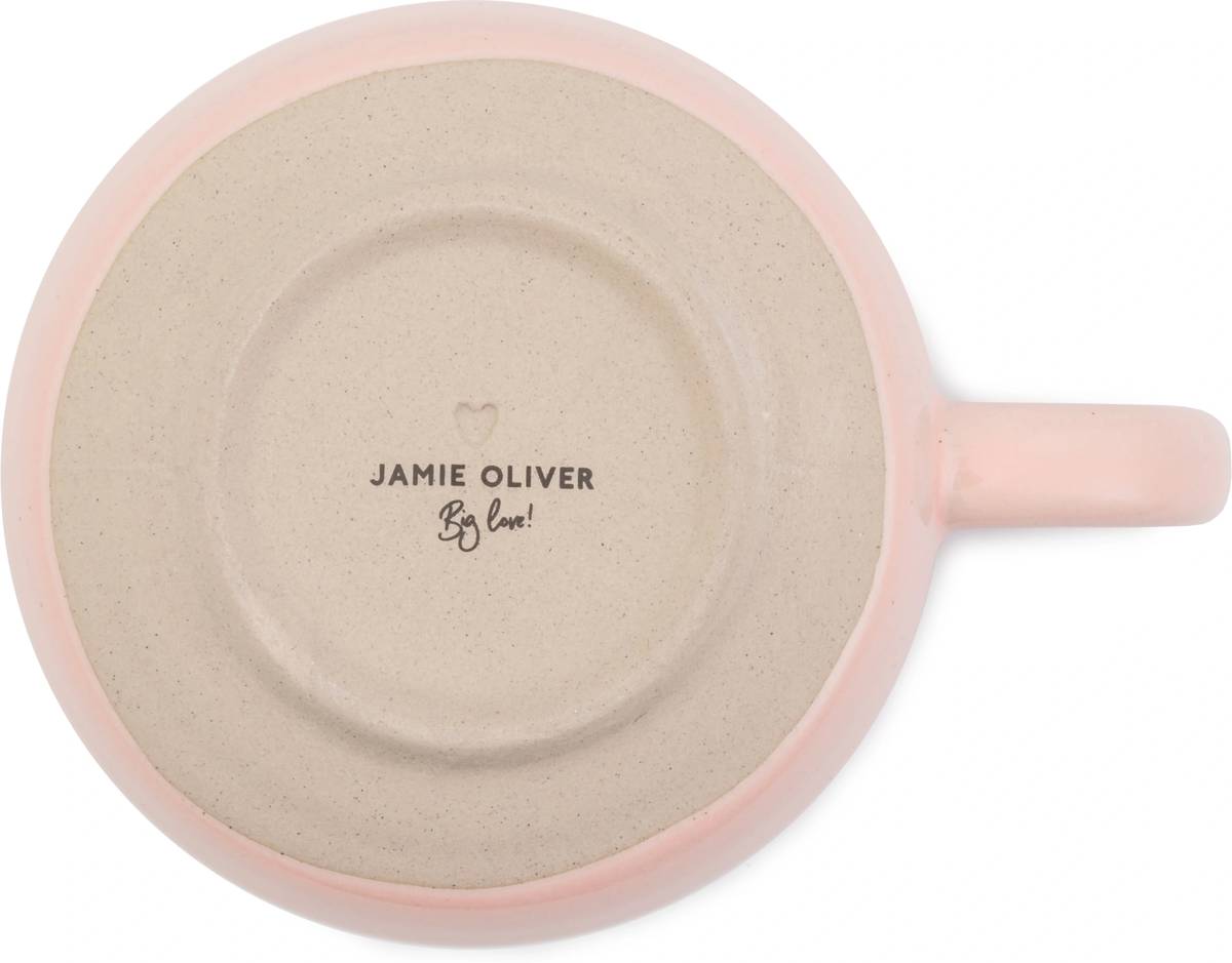 Jamie Oliver Kameninový hrnek, růžová, 375 ml