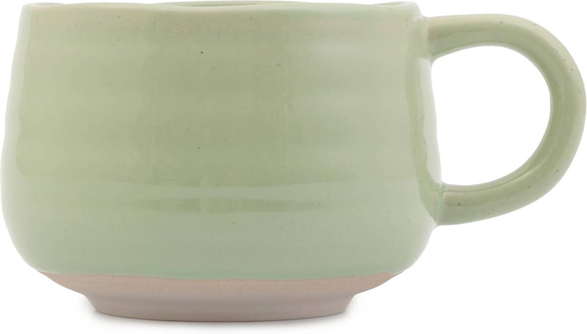Jamie Oliver Kameninový hrnek, zelená, 375 ml