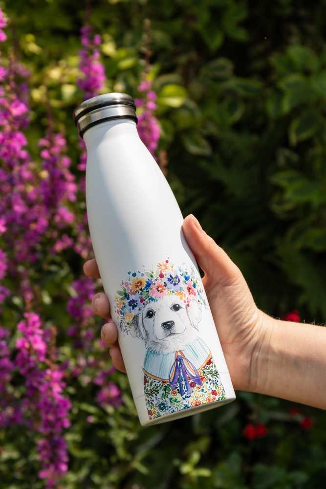 Mikasa Tipperleyhill Láhev na vodu, 500 ml, motiv štěněte