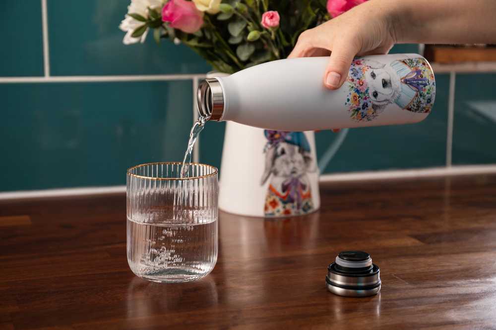 Mikasa Tipperleyhill Láhev na vodu, 500 ml, motiv štěněte