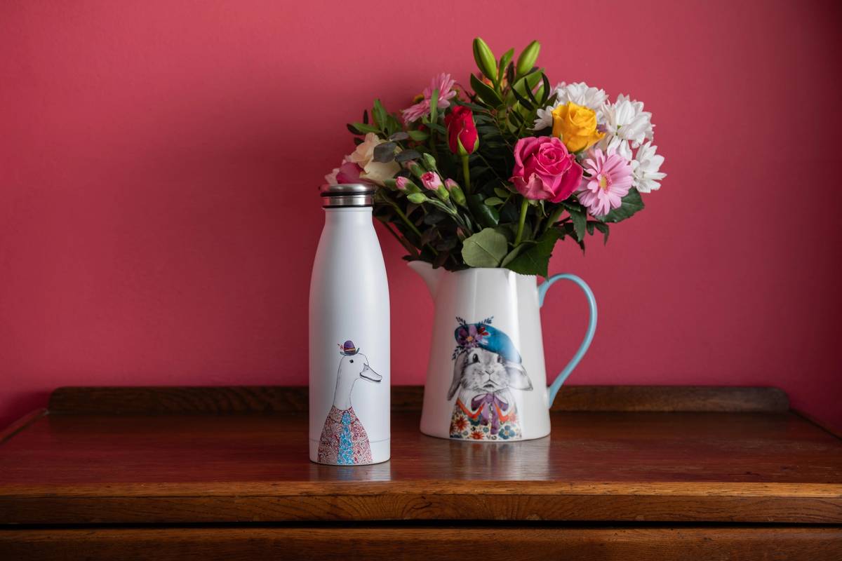 Mikasa Tipperleyhill Láhev na vodu, 500 ml, motiv kachny