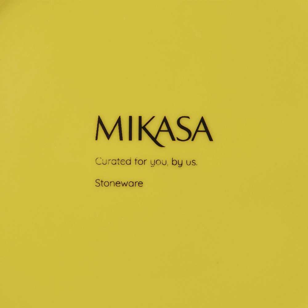 Mikasa Kameninová miska Yellow & Blue Geometric, 21 cm