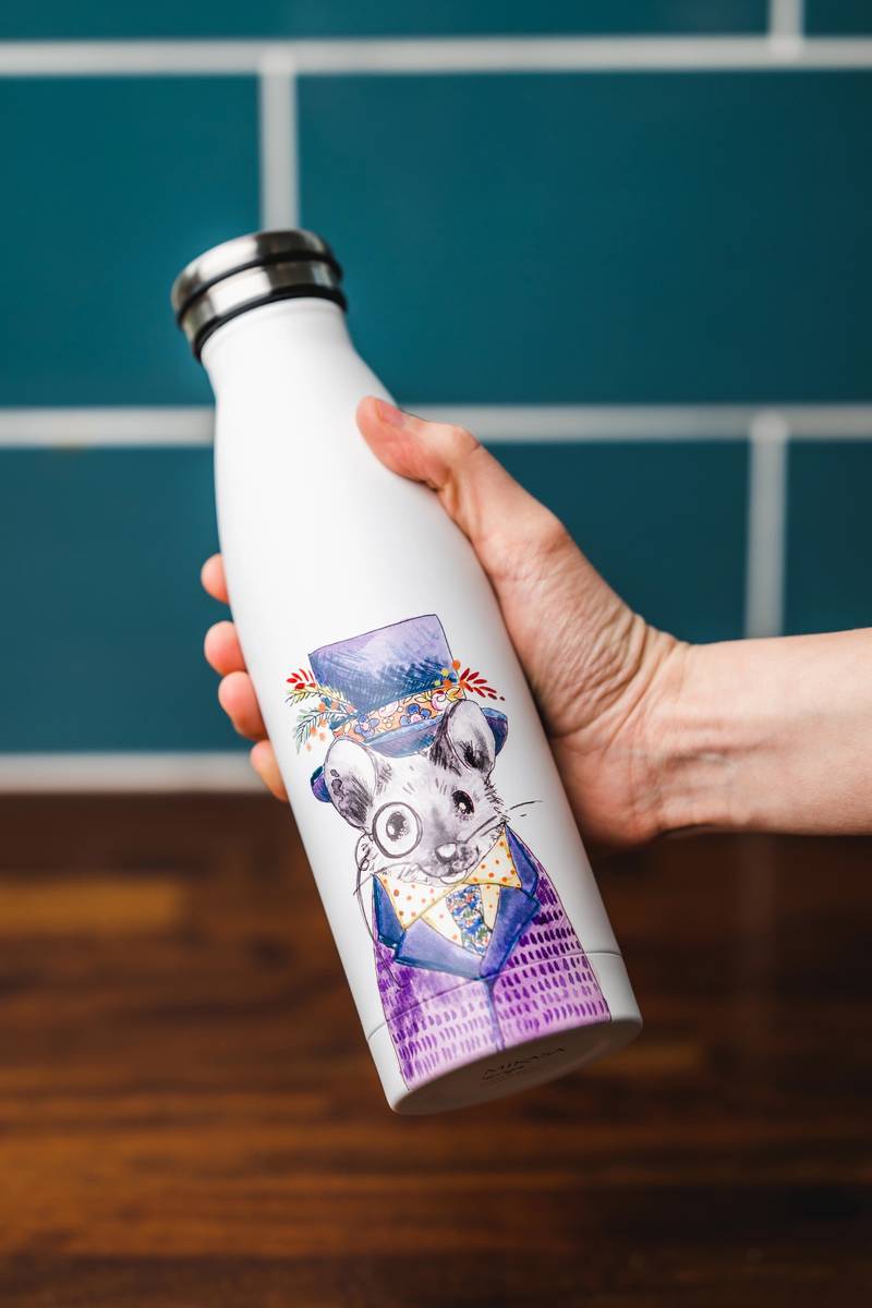 Mikasa Tipperleyhill Láhev na vodu, 500 ml, motiv myšky