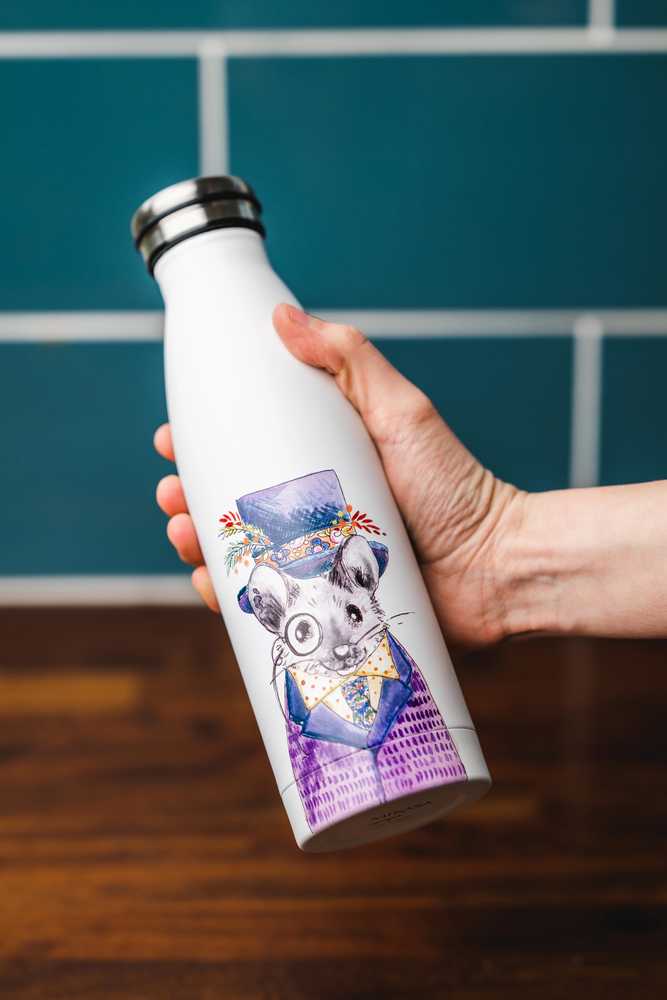 Mikasa Tipperleyhill Láhev na vodu, 500 ml, motiv myšky