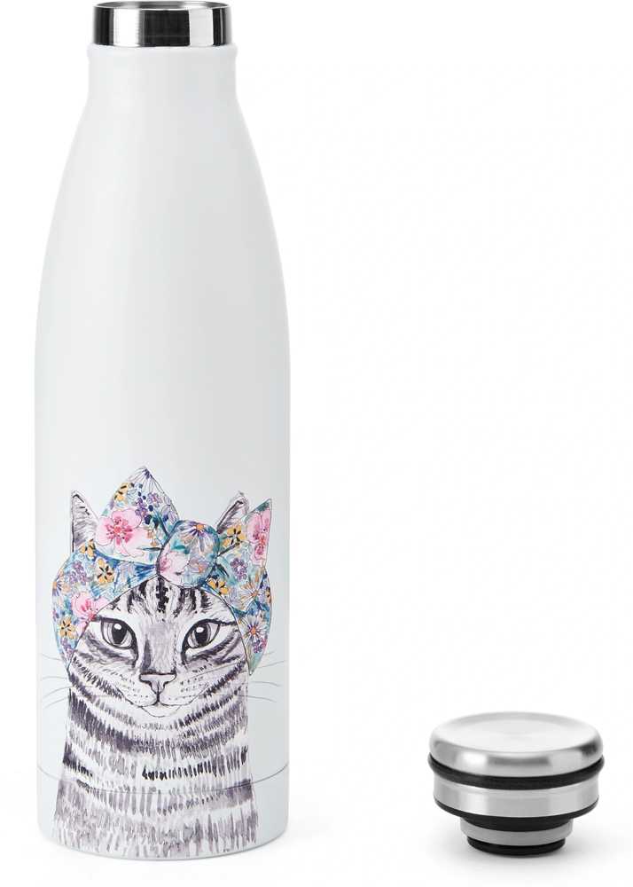 Mikasa Tipperleyhill Láhev na vodu, 500 ml, motiv kočky