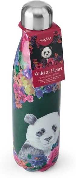 Mikasa Wild at Heart Láhev na vodu, 500 ml, motiv pandy