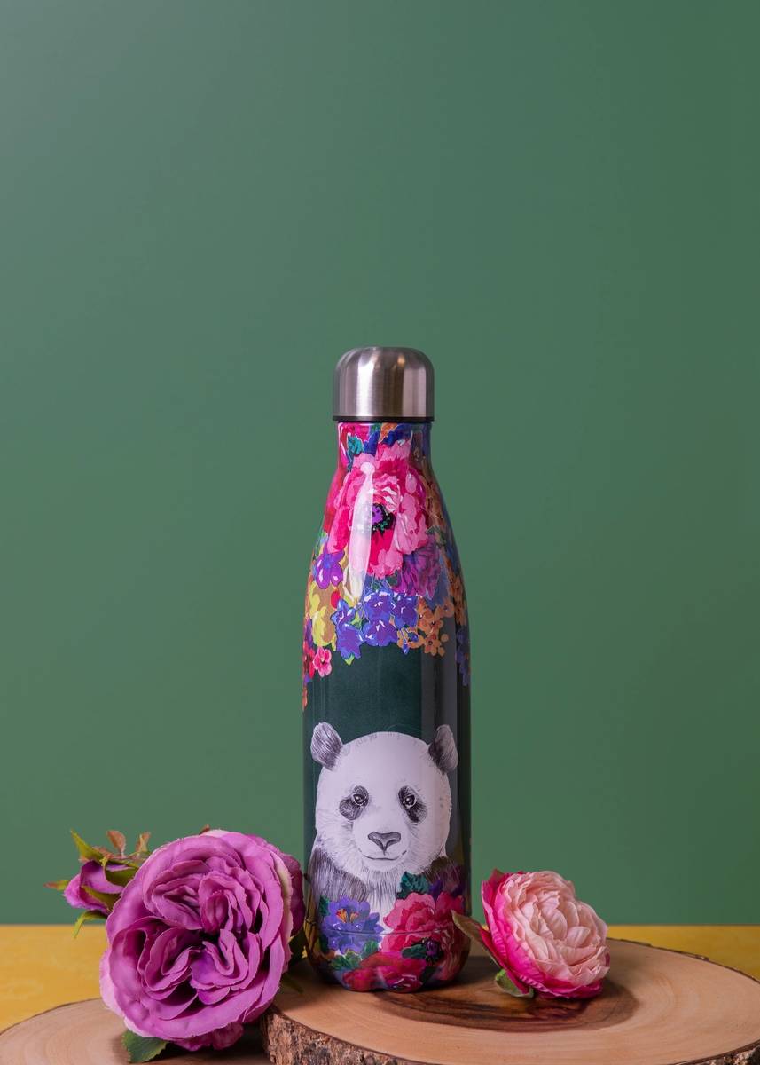 Mikasa Wild at Heart Láhev na vodu, 500 ml, motiv pandy