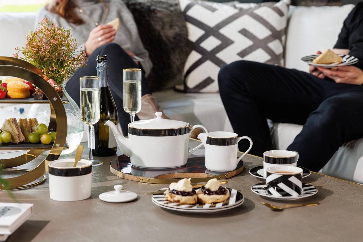 Mikasa Luxe Deco Sada cukřenky a mlékovky, 2 ks