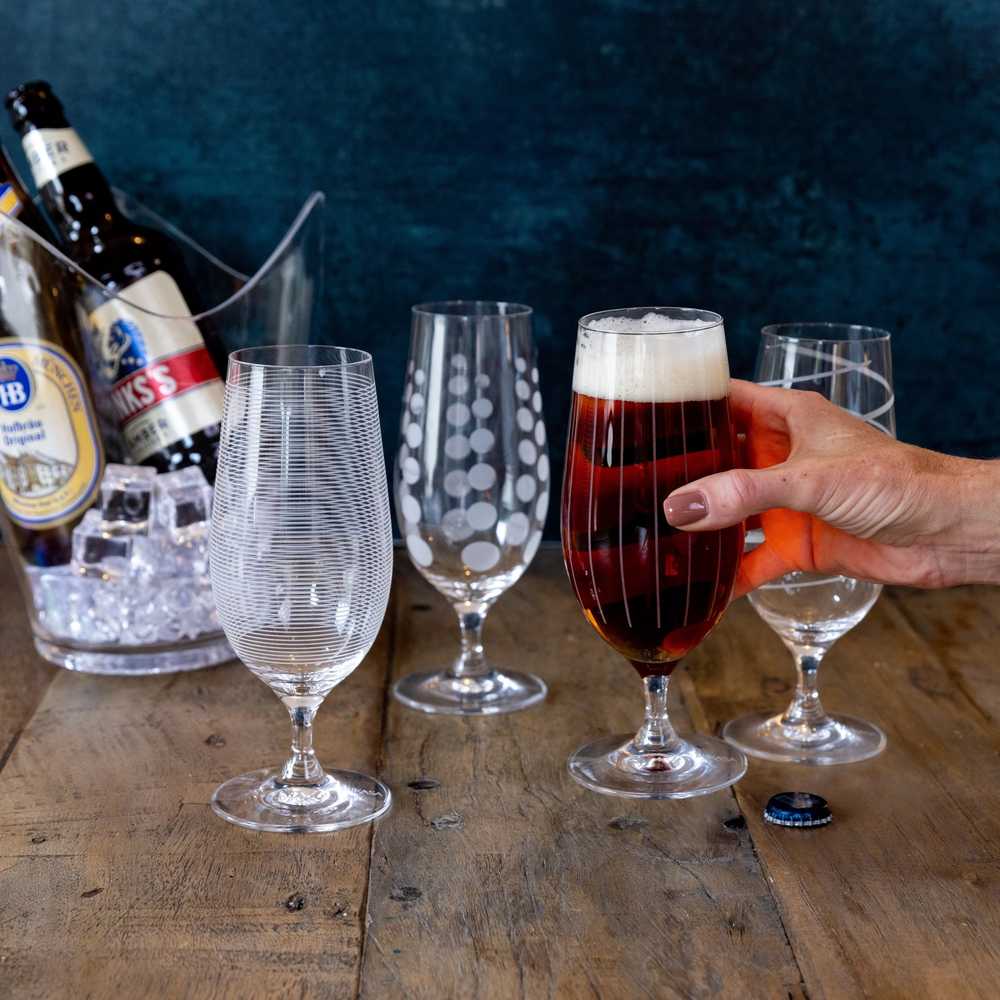 Mikasa Sada sklenic na pivo Cheers, 4 ks