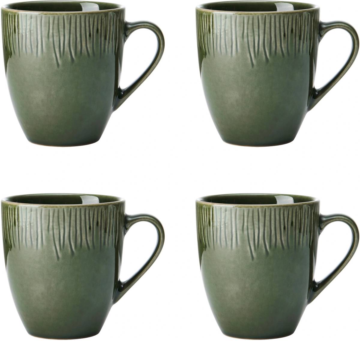 Mikasa Jardin Sada kameninových hrnků, 420 ml, 4 ks