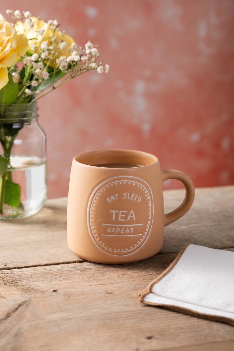 Mikasa Hrnek Eat Sleep Tea Repeat, 400 ml