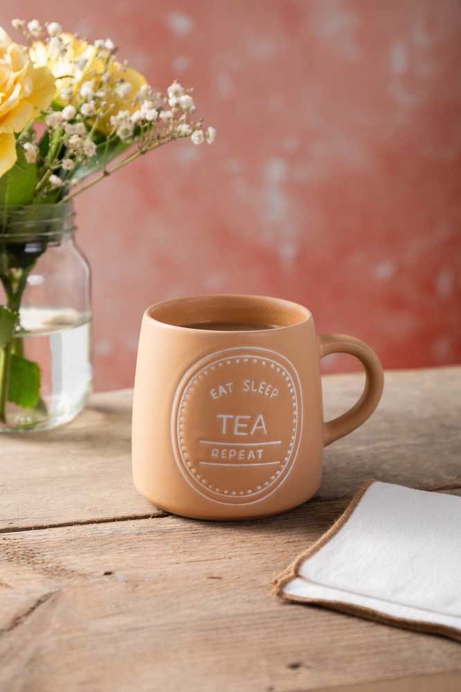 Mikasa Hrnek Eat Sleep Tea Repeat, 400 ml
