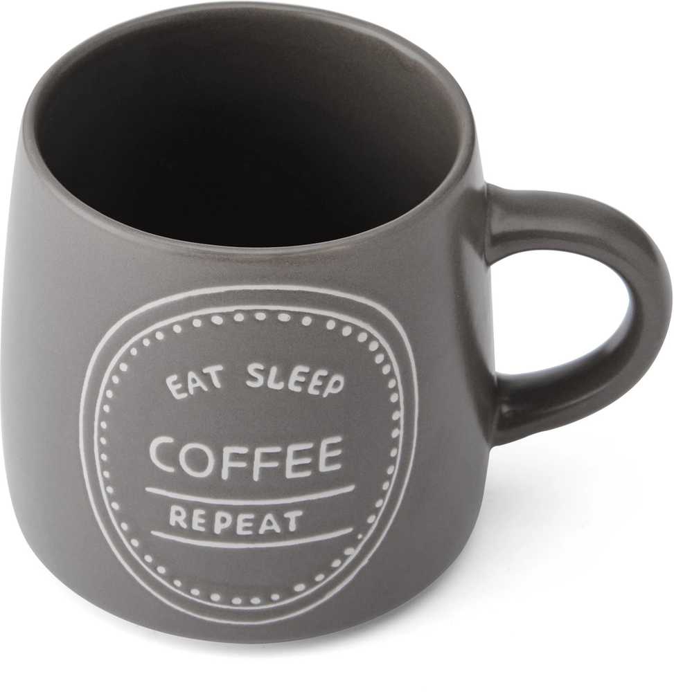 Mikasa Hrnek Eat Sleep Coffee Repeat, 400 ml
