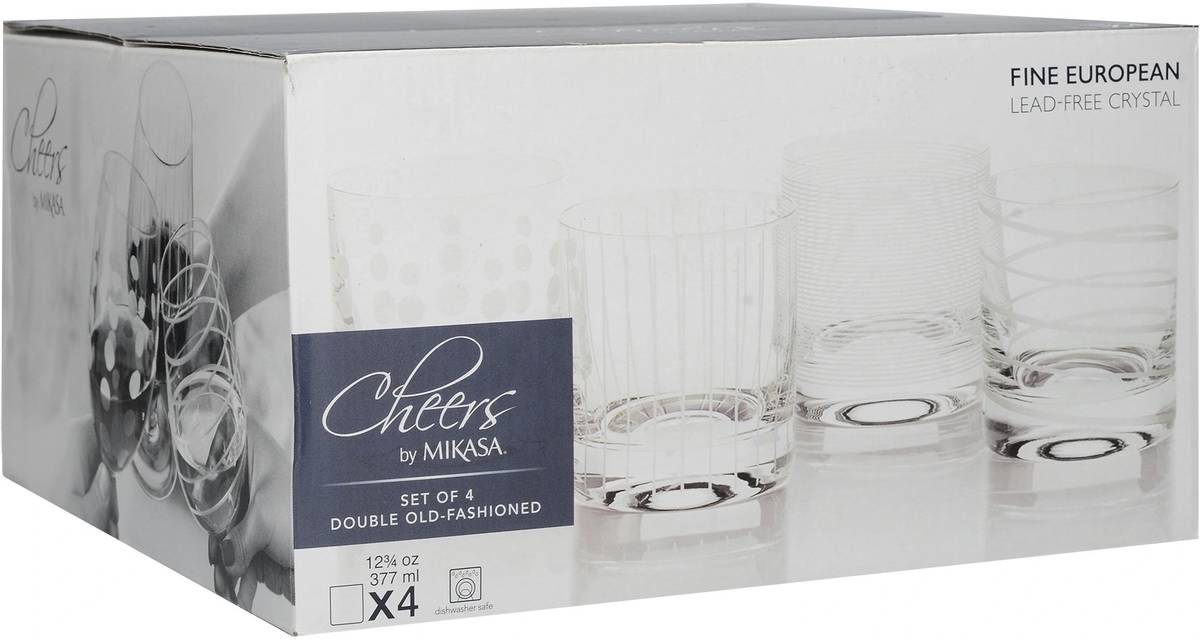 Mikasa Cheers Sada sklenic, 360 ml, 4 ks