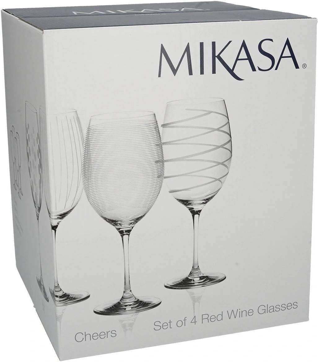 Mikasa Cheers Sada sklenic na víno, 685 ml, 4 ks